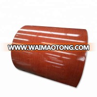 Steel PPGI Manufacturer Colour Coated Steel Coil Wooden Prepainted