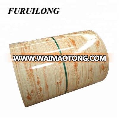 Wood grain ppgi coil sheet / prepainted galvanized steel coil / ppgi